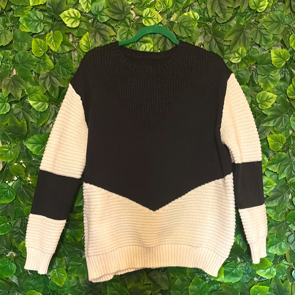 Unbranded Color Block Slouchy Sweater (L)
